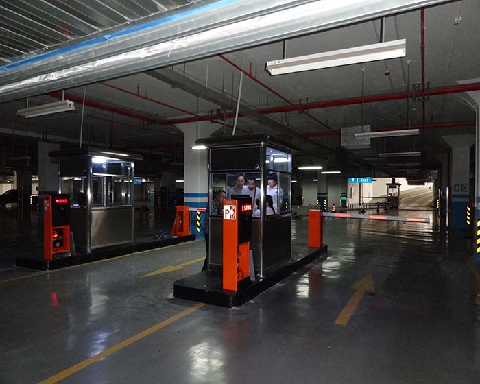 西安高鐵北站應用停車場系統